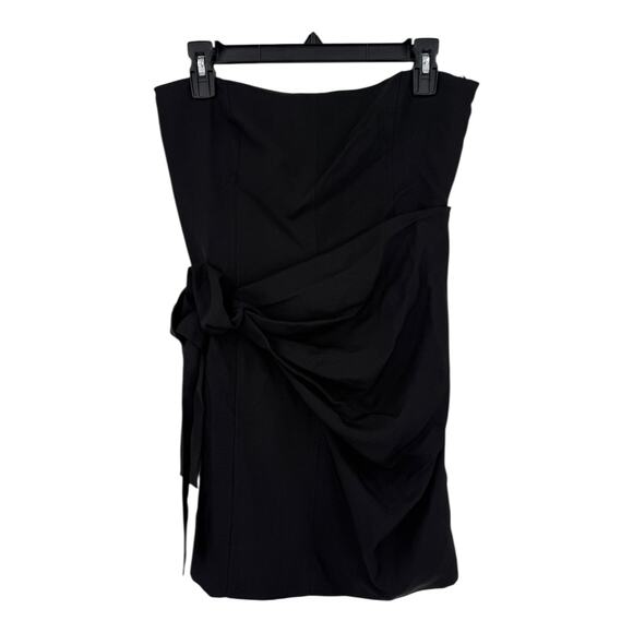 Gauge81 dress Natal draped grain de poudre minidress black size 40 (US 10) - Picture 1 of 9